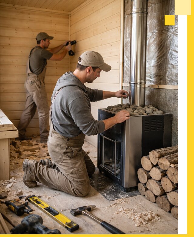 Строительство деревянных бань под ключ в Фрязине проекты и монтаж