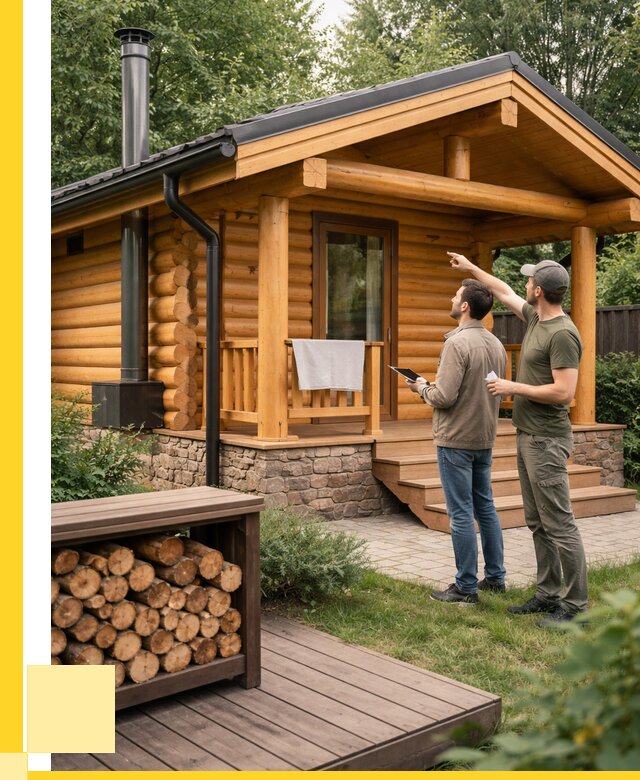 Бани для дачи под ключ в Фрязине от 259625 р. | ЭриданФрз