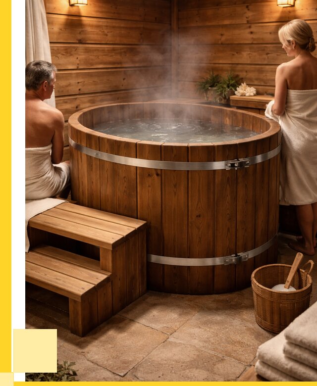 Бани с купелью под ключ в Фрязине от 467325 р. | ЭриданФрз