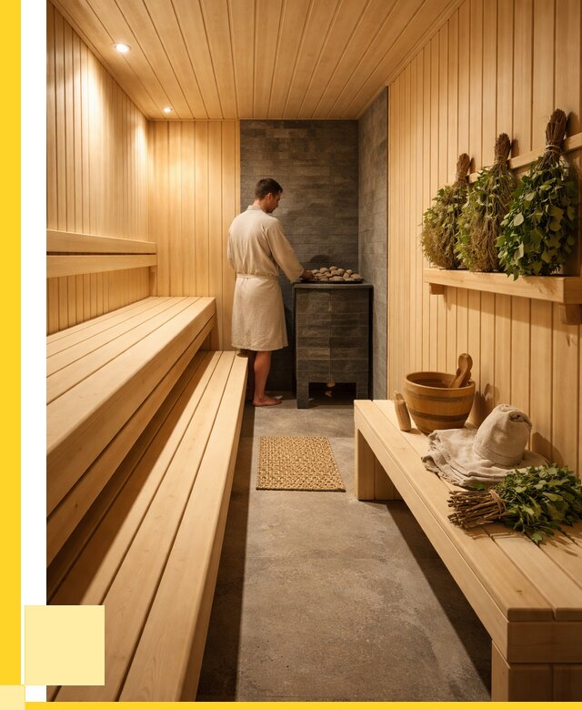 Отделка парной под ключ в Фрязине от 363475 р. | ЭриданФрз