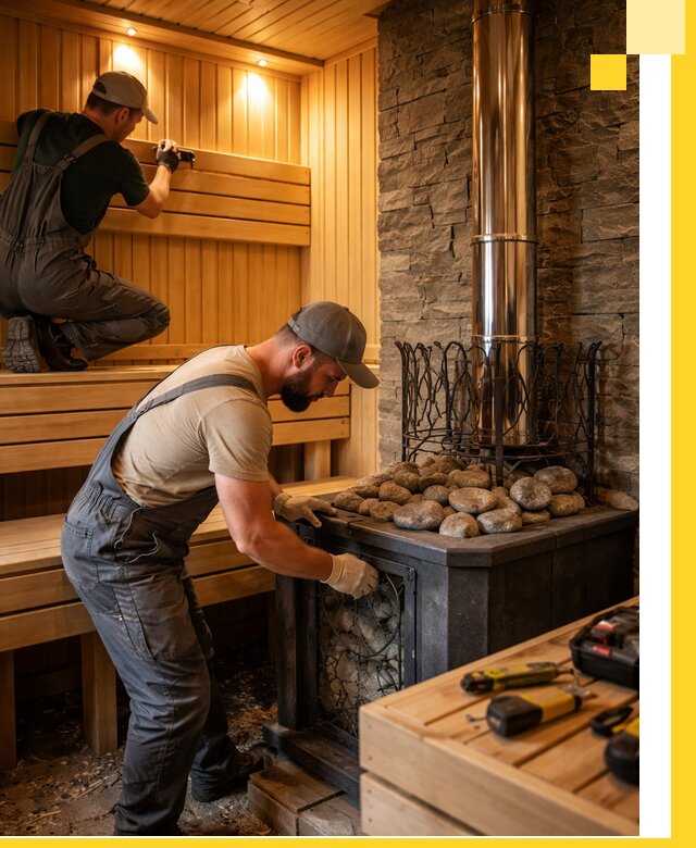 Комплексный дизайн бань, саун и зон отдыха в Фрязине