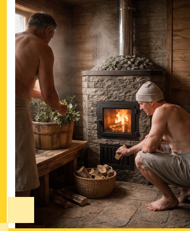 Банные печи под ключ в Фрязине от 46733 р. | ЭриданФрз кирпичная