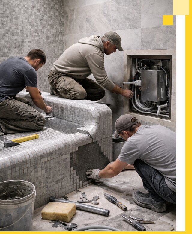 Проекты хамамов под ключ в Фрязине и дизайн и строительство