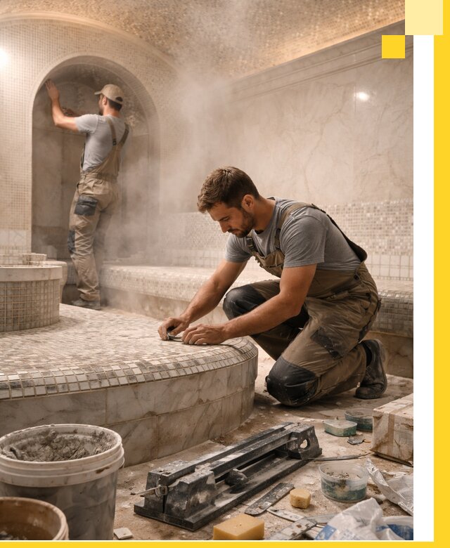 Профессиональный дизайн хамама и SPA под ключ в Фрязине