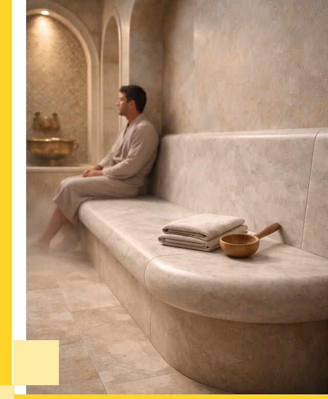 Сиденья для хамама в Фрязине под ключ от 12462 р. | ЭриданФрз