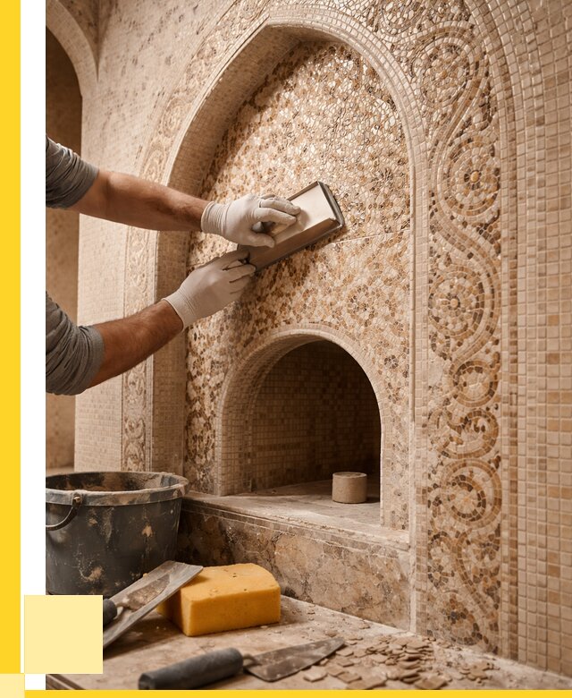 Мозаика для хамама в Фрязине под ключ от 5193 р. | ЭриданФрз